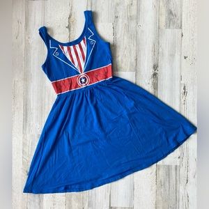 Her Universe captain America dress